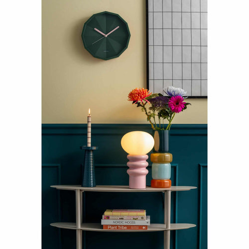 Karlsson wandklok Firenze - groen - Ø30.6cm