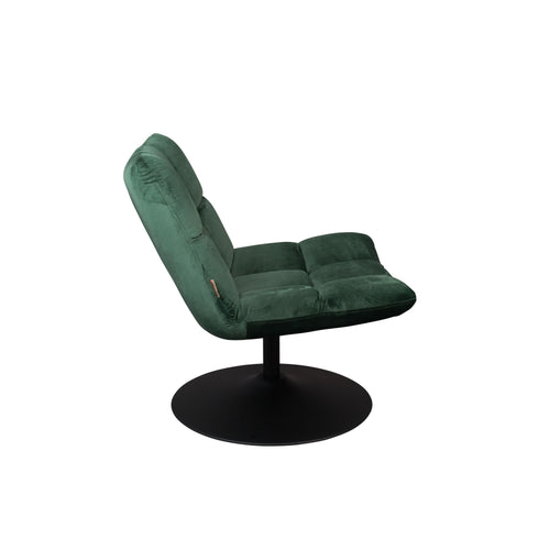 Dutchbone Bar Fauteuil Velours Groen