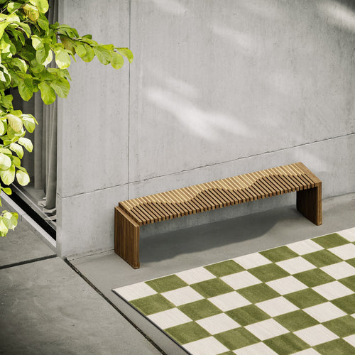 AFK Living vloerkleed Kleine Tegels - voor binnen en buiten - groen - 160 x 230 cm