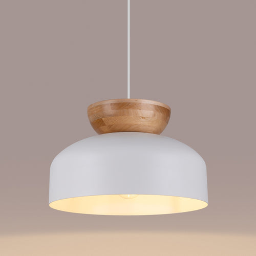 Sollux Lighting Hanglamp MARION wit - 29,5x29,5x130cm