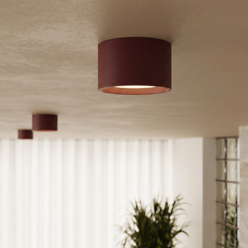 Sollux Lighting Plafondlamp MODO 2 bordeaux Gx53 - 21x10x8cm