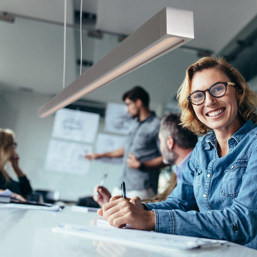 Mexlite hanglamp Danske - 1 lichts - 140x 125 cm - mat chroom - vtwonen shop