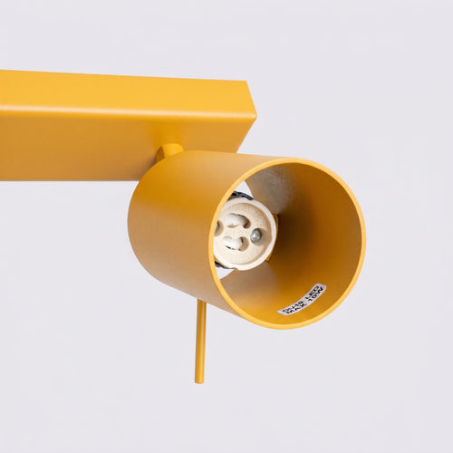 Sollux Lighting Plafondlamp RING 3L geel - 45x6x16cm