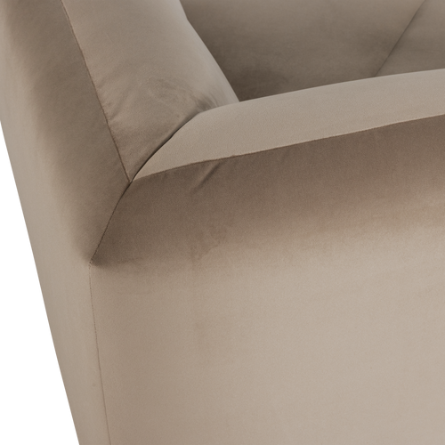 WOOOD hoekelement recht Mojo - Velvet - Khaki - 74x105x105