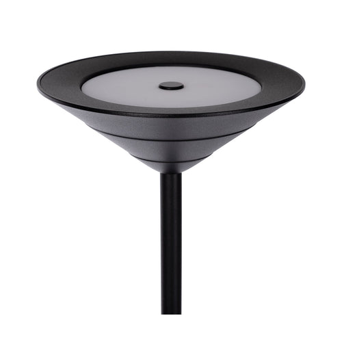 Atmooz vloerlamp Bryce - zwart - Ø 19 x H 160 cm - geïntegreerde led