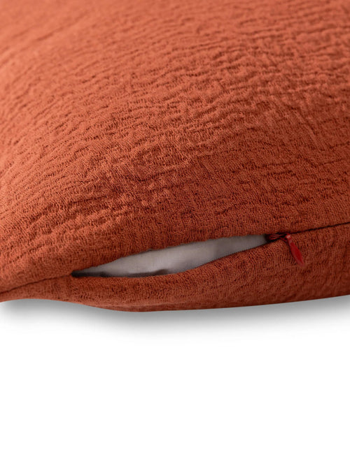 benuta kussenhoes Carmo - rood - 45x45 cm