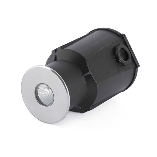 Faro Taro - LED Inbouw Grondspot Buiten Mat Nikkel IP67