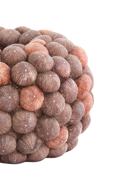 Light & Living vaas SEA URCHIN - Ø40x23.5cm - rood - vtwonen shop