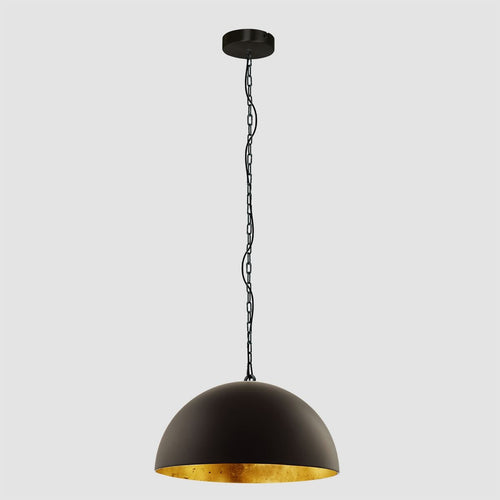 Steinhauer hanglamp semicirkel - 1 lichts - 50x 180 cm - zwart