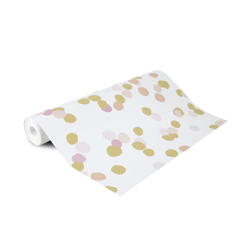 Art for the Home Fotobehang - Confetti - Roze/goud - 280x300cm - vtwonen shop