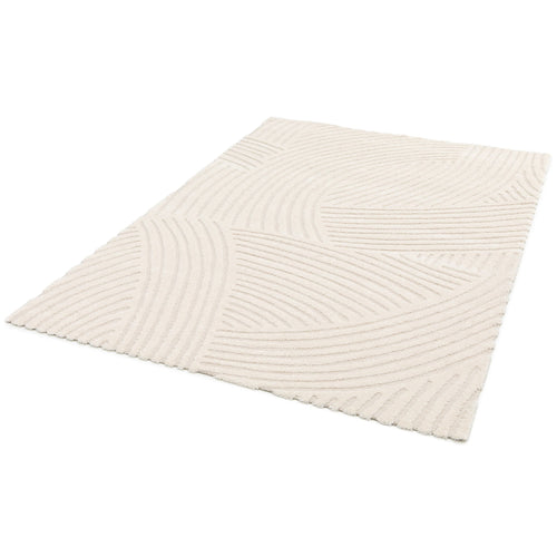 AFK Living vloerkleed Sillage - reliëfeffect - beige - 160 x 230 cm