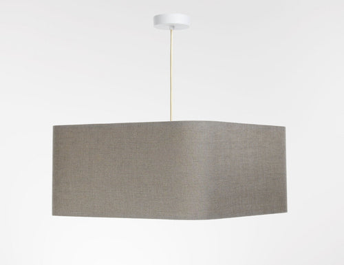 bpskoncept hanglamp Kwadro - beige linnen