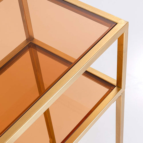 Kare Design Console Loft gouden 85x30cm - vtwonen shop