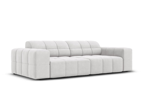 Cosmopolitan Design Bank Chicago 3-zits, flueel geld - 102x212x78cm