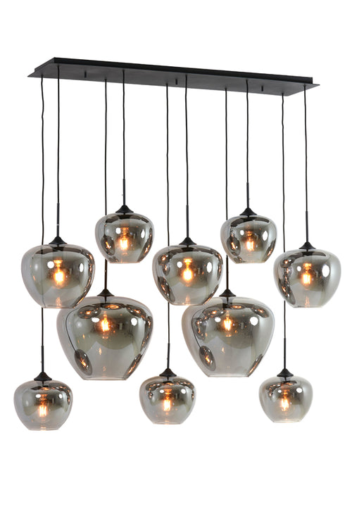 Light & Living hanglamp  - grijs - 120x60x110 cm