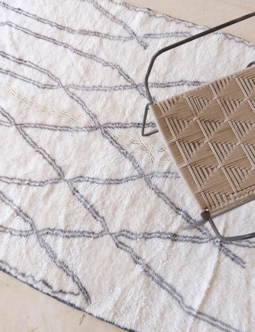 AFK Living vloerkleed Berber - handgemaakt - Wol - 152 x 260 cm