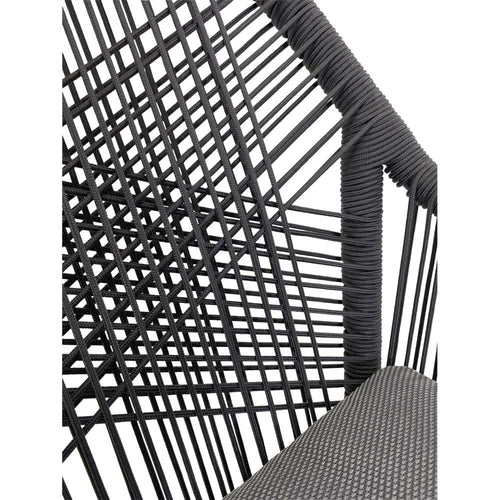 Lesli Living bistrostoel Akita - grijs - 56x62x81cm