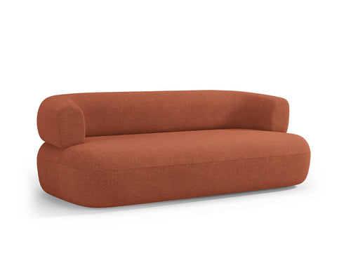 Micadoni Bank Jenny 3-zits, boucle, baksteen - 90x178x73cm