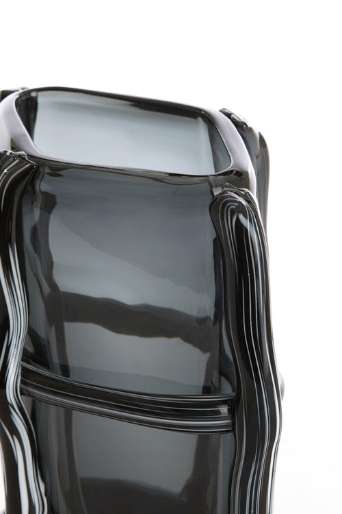 Light & Living vaas ASHORO - 19x14x22cm - grijs - vtwonen shop