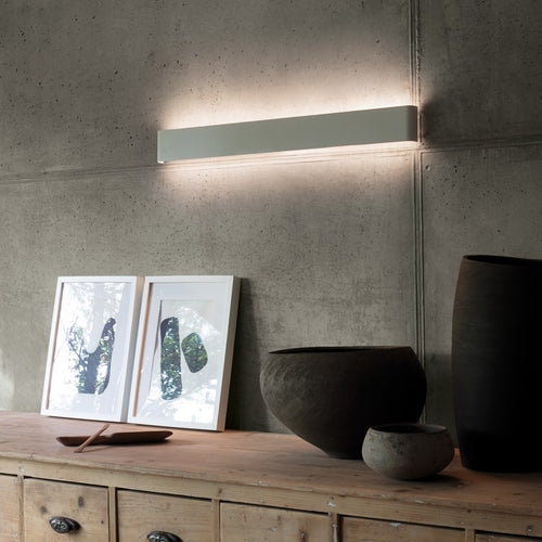 Ideal Lux DELTA 110cm Geïntegreerde LED Wandlamp Wit, 3000K