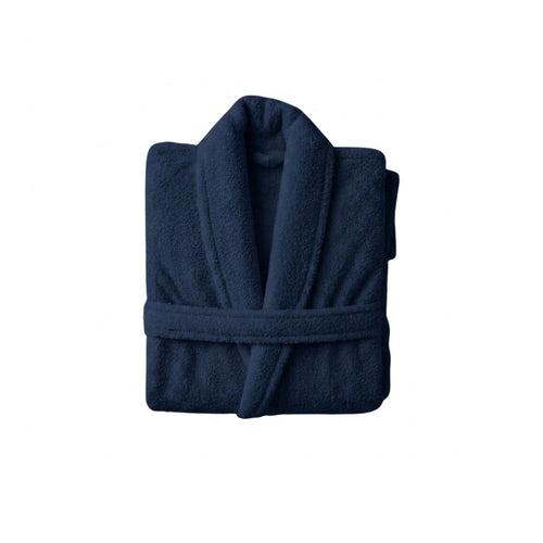 Ten Cate badjas unisex - donkerblauw - L/XL