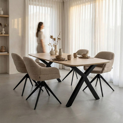 Kick draaistoel Noel - Donkergrijs