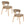 Zuiver Bright Eetkamerstoelen Beige - Set van 2