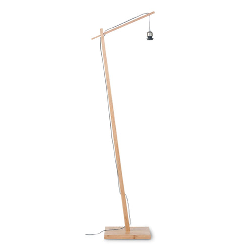 GOOD&MOJO vloerlamp Ibiza - bruin - Ø65cm - vtwonen shop