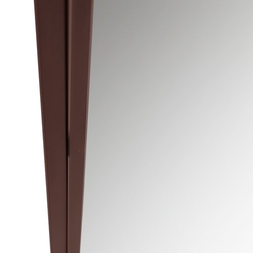 WOOOD spiegel Doutzen - Metaal - Bordeauxrood - 170x40x5