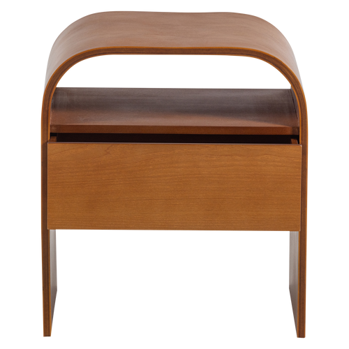 WOOOD nachtkastje Momo - Hout - Bruin - 45x40x34