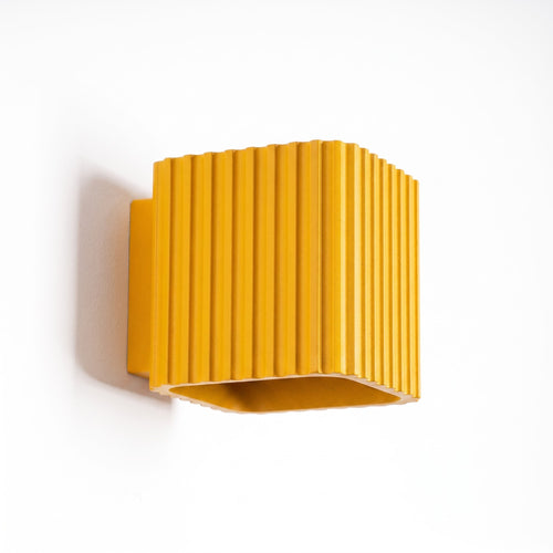Sollux Lighting Wandlamp RIFF geel G9 - 10x12x10cm