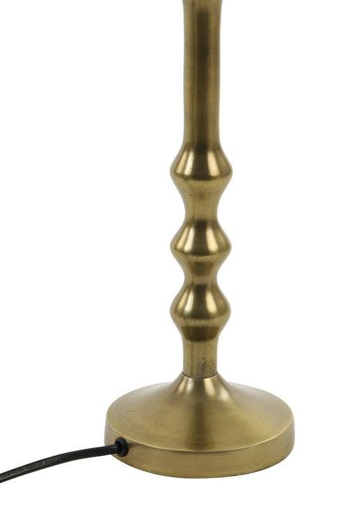 Light & Living lampvoet  - brons - 11x11x34 cm