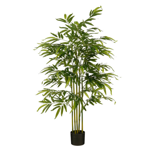 Mica Decorations Bamboe Kunstplant in Pot - H150 x Ø60 cm - Groen