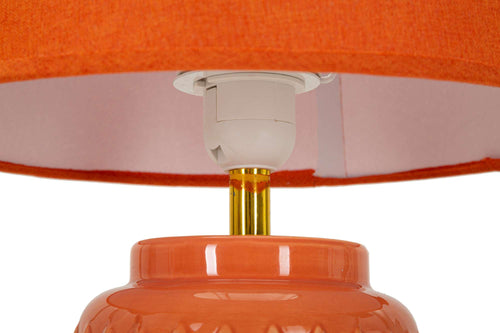 Mauro Ferretti Tafellamp - ø28x44 cm - Oranje