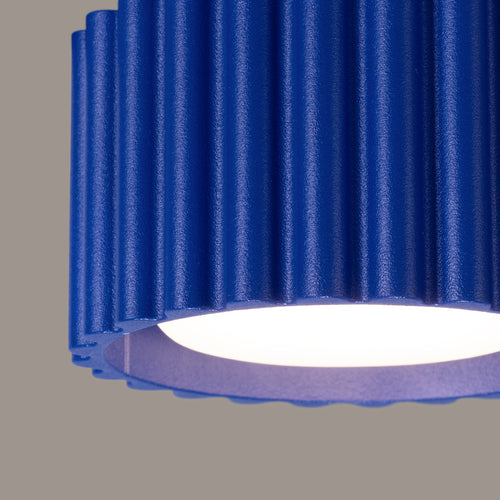 Sollux Lighting Plafondlamp AURA 1 ultramarijn Gx53 - 10x10x10cm