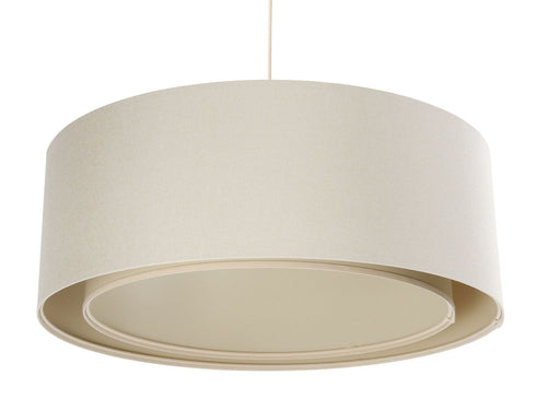 bpskoncept hanglamp Samara - crème - Ø50 cm