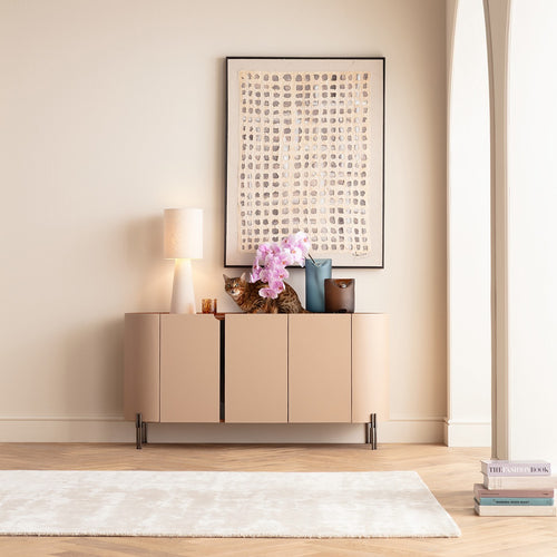 Kare Design tafellamp Marleen Boucle - 60cm - beige - vtwonen shop