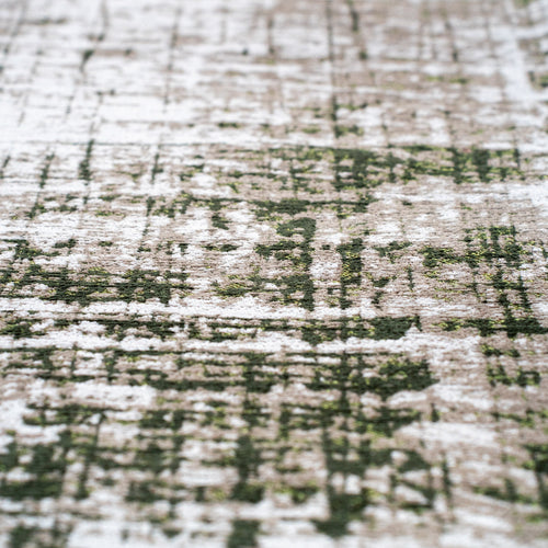 Ecorugs vloerkleed Central Green - groen - 140x140cm