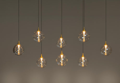 Lucide hanglamp GISELA - Geïntegreerde LED - Transparant - vtwonen shop