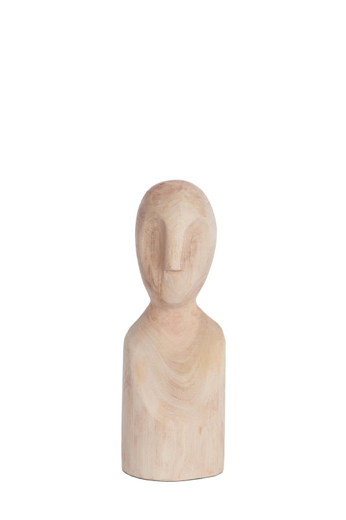 Light & Living ornament LUMUNA - 12.5x12x32.5cm - bruin