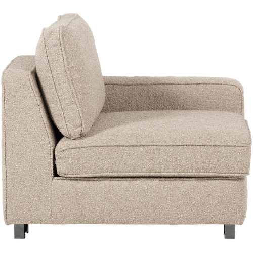vtwonen element 1-zits met arm rechts Lazy - Bouclé - Naturel - vtwonen shop