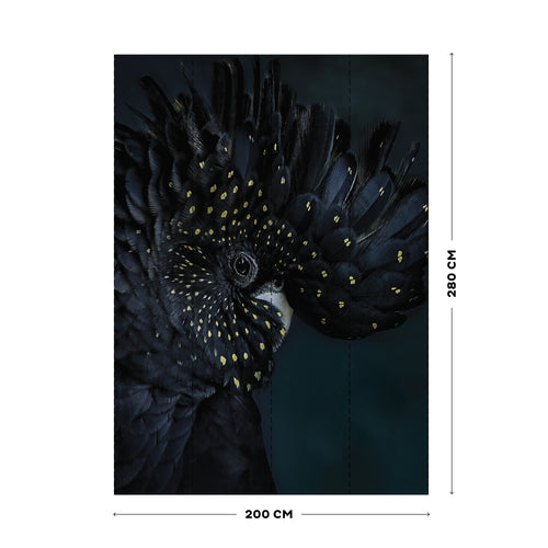 Art for the Home Fotobehang - Exotic Bird - 280x200cm - vtwonen shop