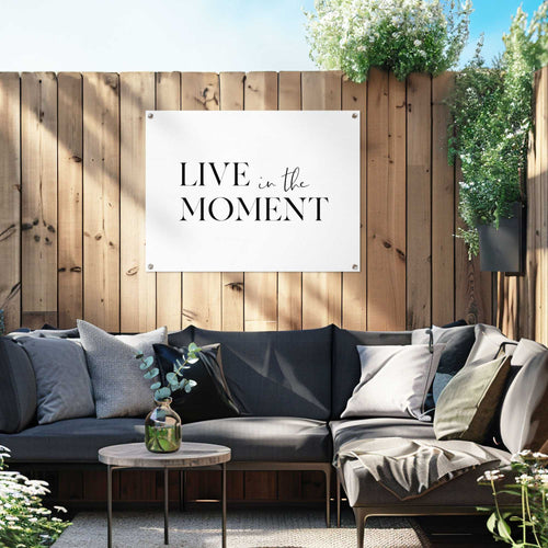 Reinders tuinposter Geniet van Nu - 60x80cm