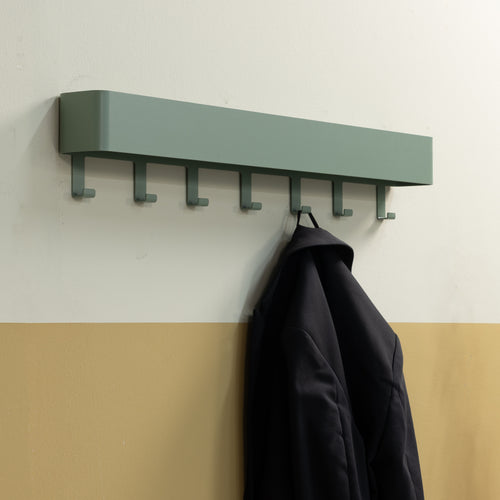 Spinder Design kapstok Dax Play 7 - Dusty Green - 7 haken - vtwonen shop