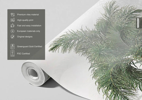 Sanders & Sanders fotobehang jungle-motief groen grijs - 375 x 270 cm - 601429