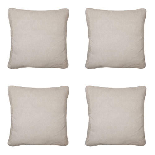 Madison sierkussen Panama - beige - 60x60x10cm - set van 4