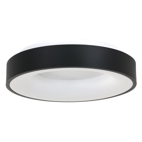 Steinhauer plafondlamp Ringlede - 1 lichts - 48x 9 cm - zwart - vtwonen shop