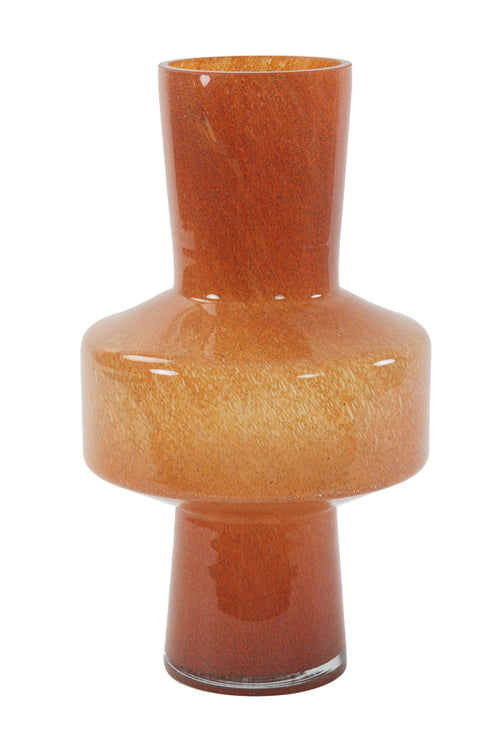 Light & Living vaas TRASMO - Ø23.5x42cm - oranje