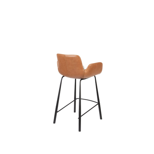 Zuiver Brit LL Barkrukken Bruin - Set van 2 - vtwonen shop