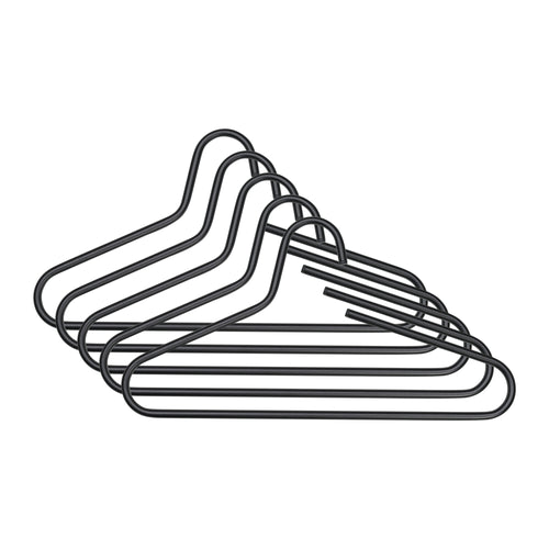 Spinder Design kledinghangers (set van 5) Victorie - Zwart